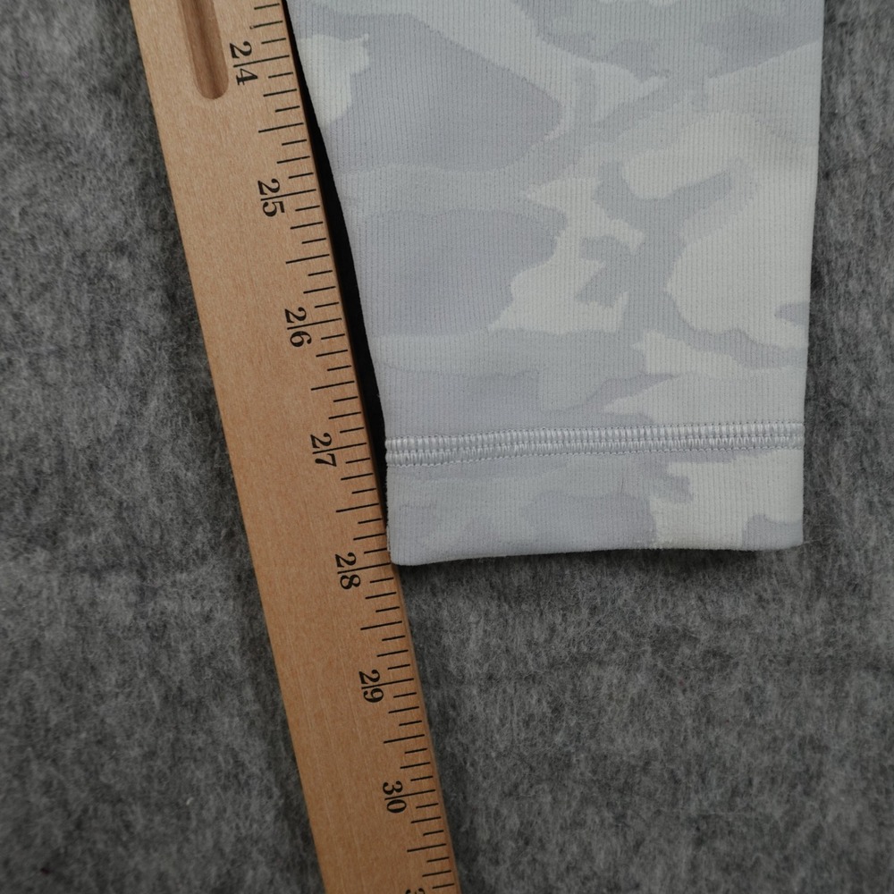 Lululemon Leggings Womens 6 Gray Camo Wunder Under High Rise Tight 28" Luxtreme - Picture 3 of 10